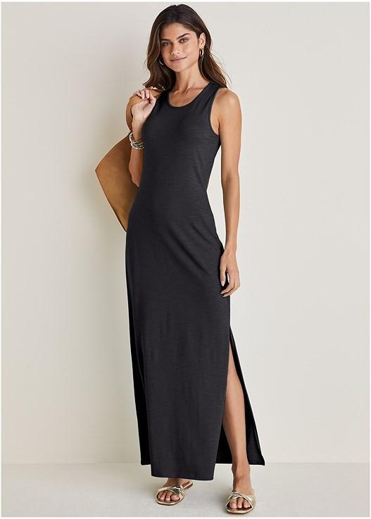 Cotton Span Maxi Dress Product Image