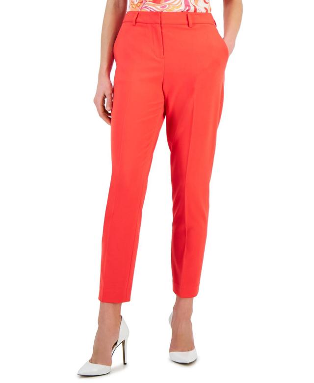 Tahari Asl Womens Slim-Leg Ankle Pants Product Image