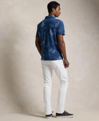 POLO RALPH LAUREN Mens Polo Shirt Varick Jeans Waxed Belt Sneakers In Oceans Voyage,light Chambray H Product Image