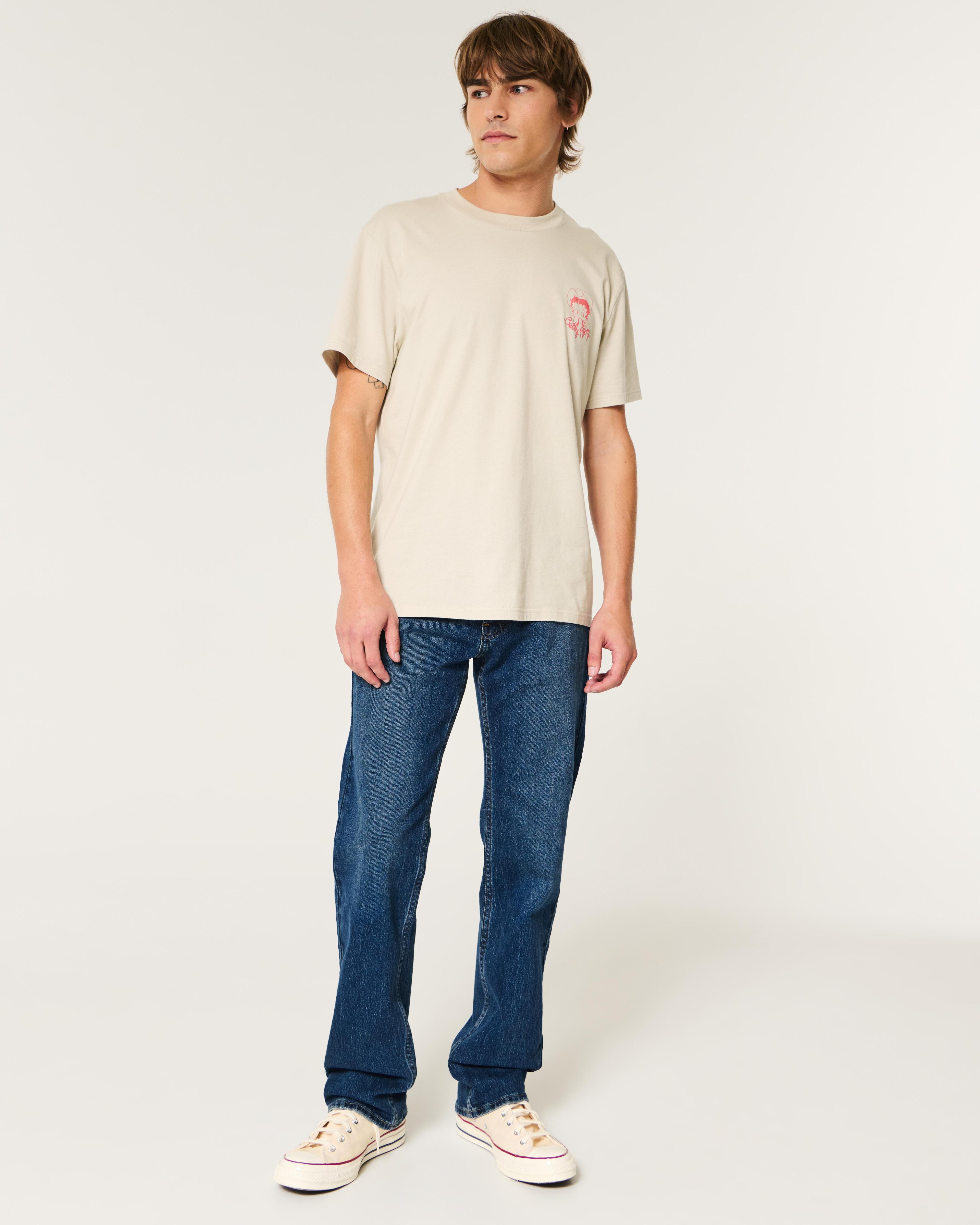 Dark Wash Straight Jeans product image