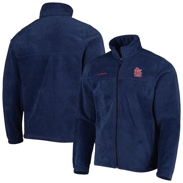 Mens Columbia St. Louis Cardinals Steens Mountain Full-Zip Jacket Blue Product Image