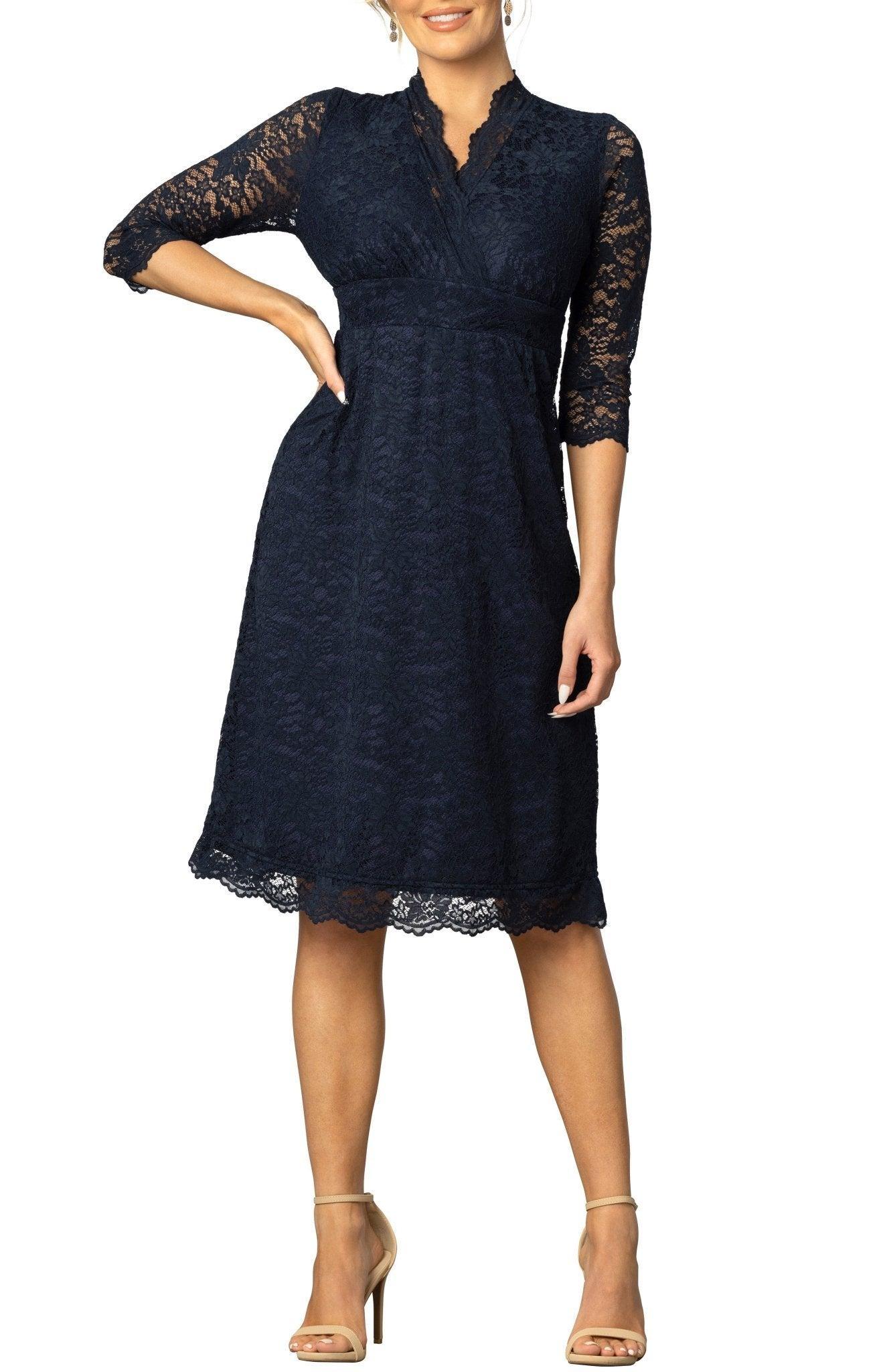 Scalloped Boudoir Lace Dress product image