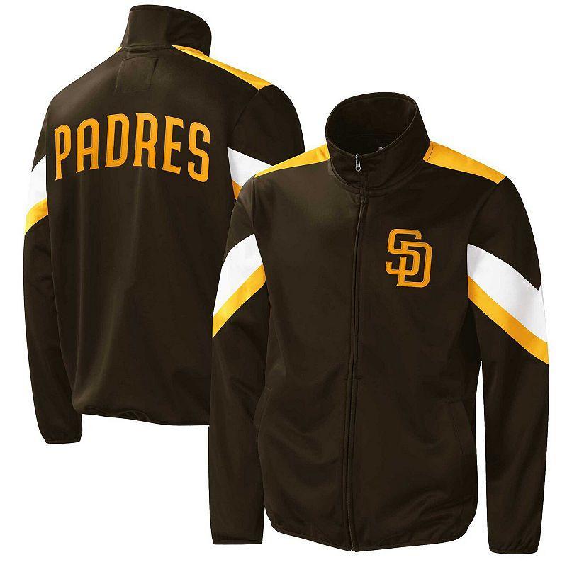 Mens G-III Sports by Carl Banks San Diego Padres Earned Run Full-Zip Jacket Product Image