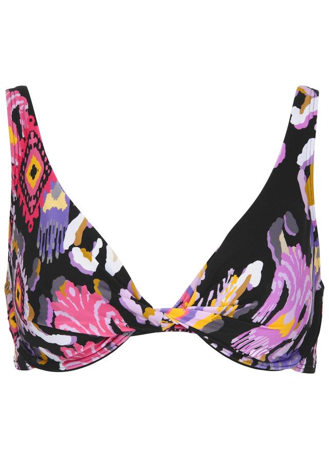 Antigua Twist Bikini Top - Desert Ikat Black Product Image