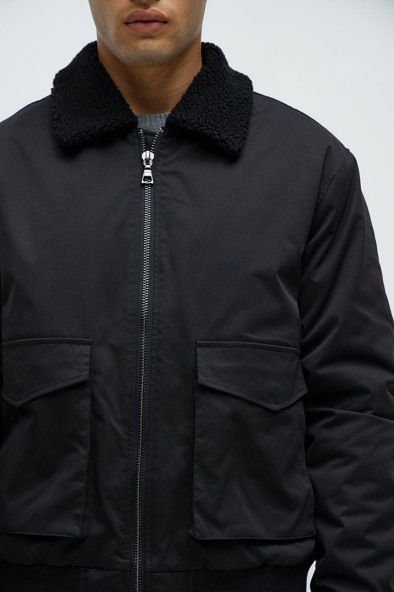 Toney Shearing Jacket - Black Product Image