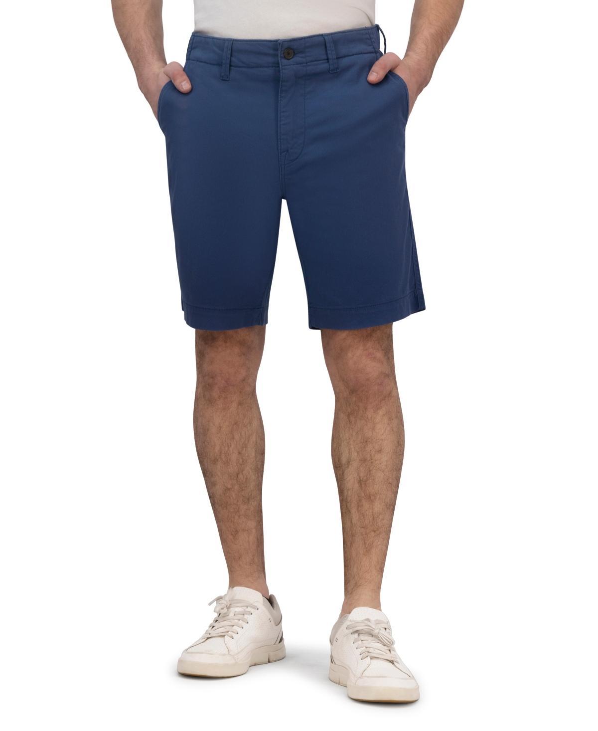 Lucky Brand 9 Stretch Twill Short (Dark Denim) Men's Shorts Product Image