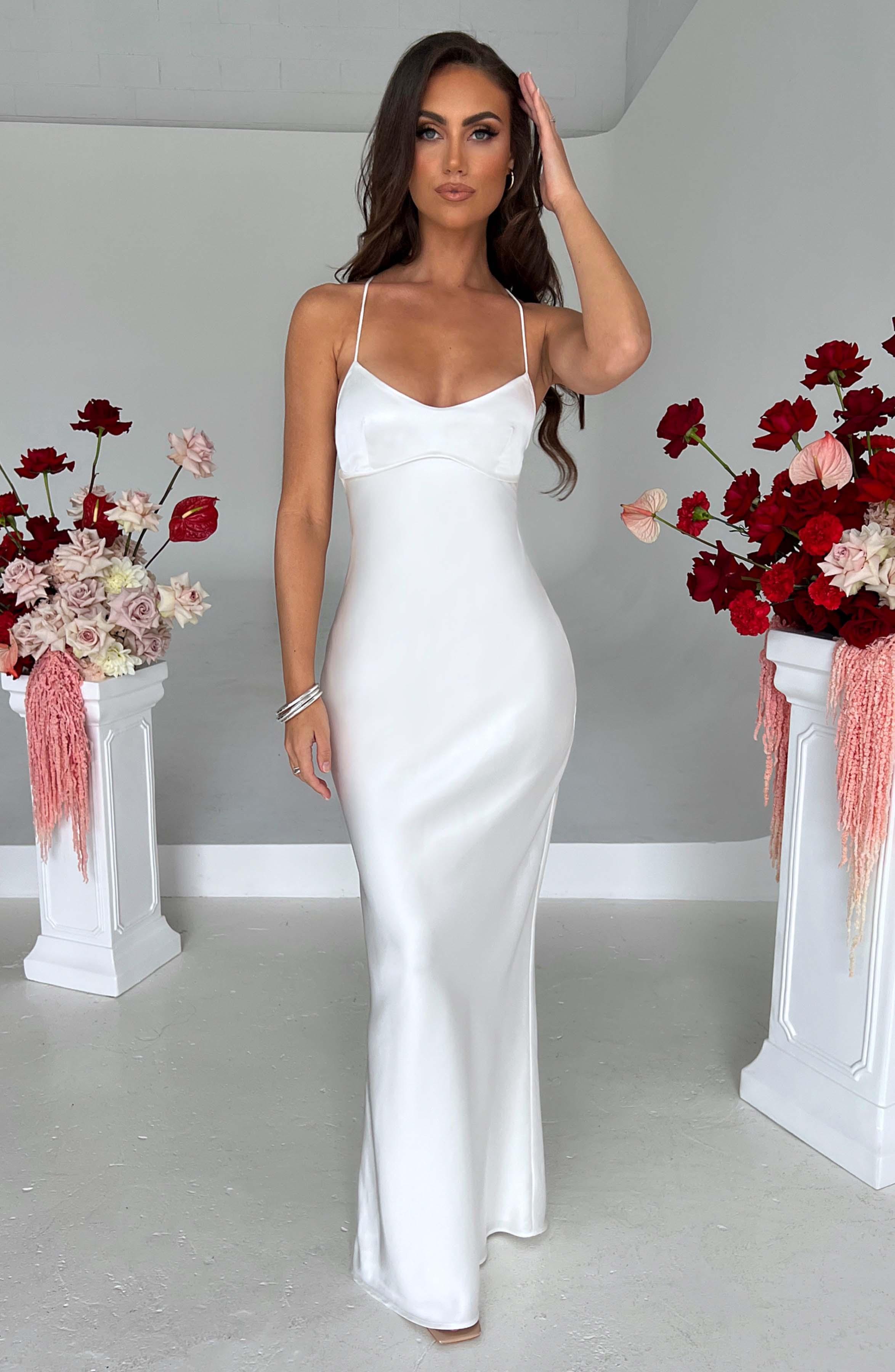 Malika Maxi Dress - Ivory Product Image