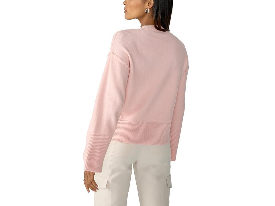 Sanctuary Sundays Sweater (Porcelain Pink) Women's Clothing Product Image