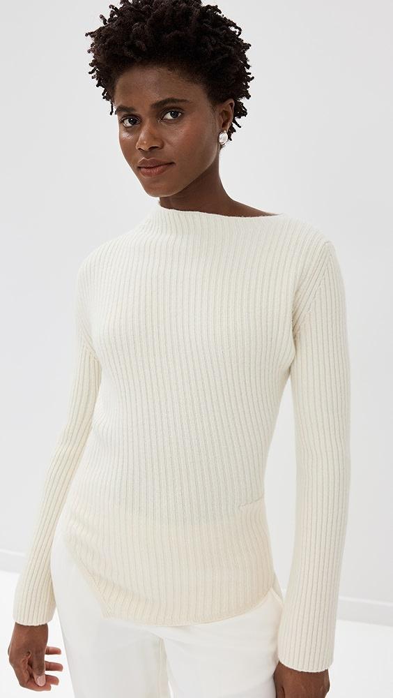 Róhe Twisted Ribbed Sweater | Shopbop Product Image