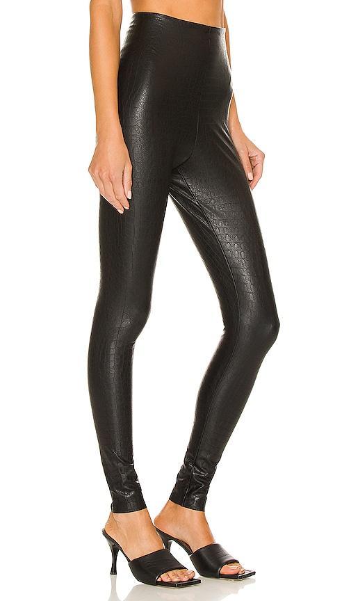 Commando Faux Leather Animal Legging Size L, S. Product Image