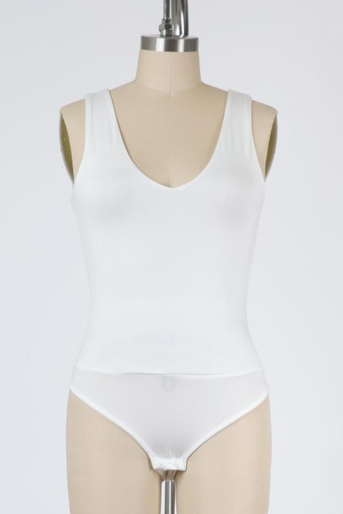 V Neck Bodysuit Product Image