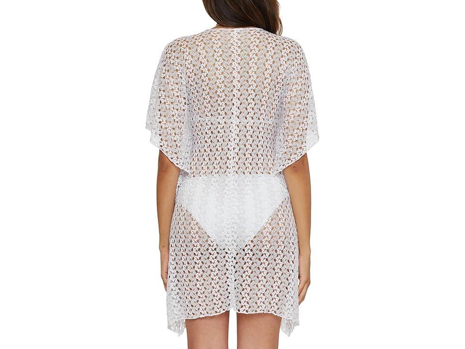 BECCA Platinum Lace Crochet Tunic Women's Dress Product Image