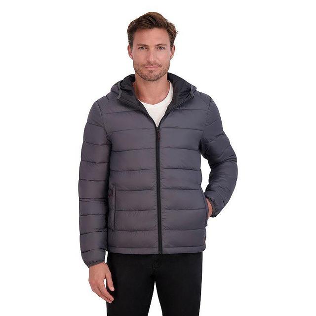 Mens ZeroXposur Cruise Midweight Hooded Puffer Jacket Brown Product Image