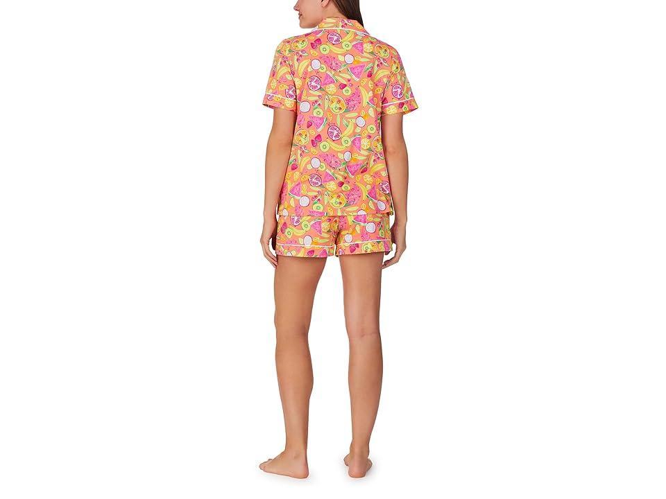 BedHead Pajamas Print Organic Cotton Jersey Short Pajamas Product Image