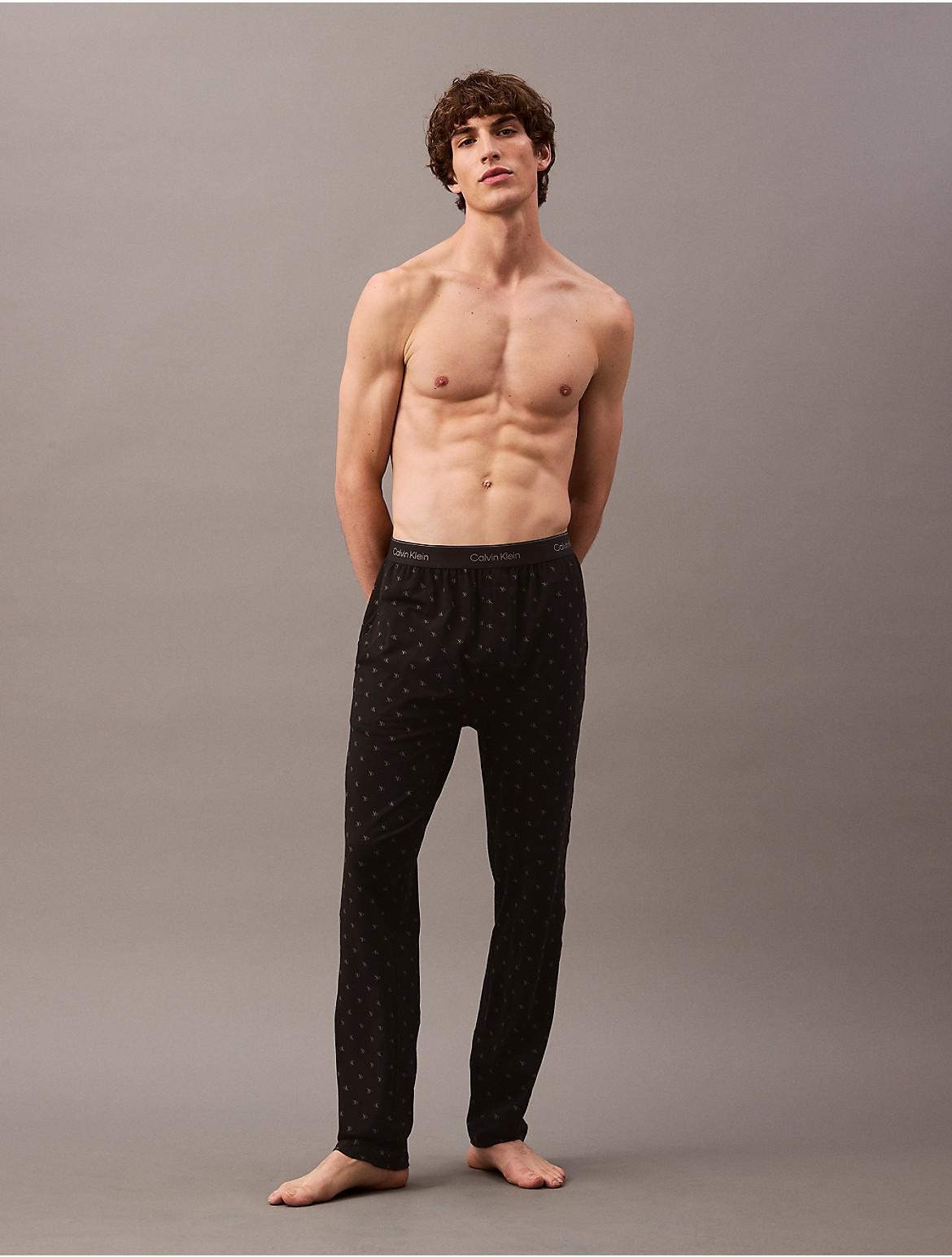 Calvin Klein Mens Modern Cotton Lounge Sleep Pants - Black - L Product Image