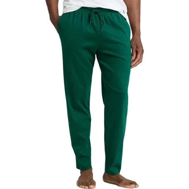 POLO RALPH LAUREN Knit Cotton Pajama Pants In Moss Agate Product Image