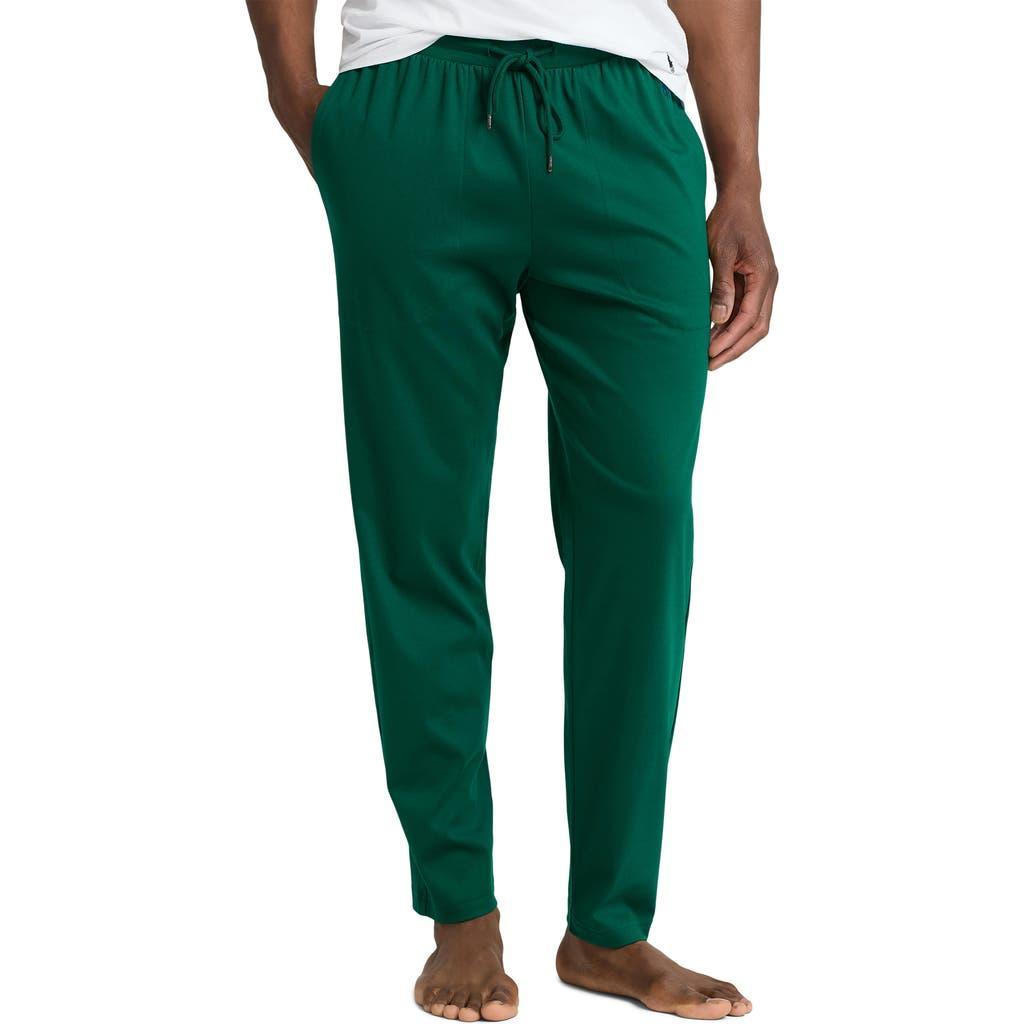 POLO RALPH LAUREN Knit Cotton Pajama Pants In Moss Agate Product Image