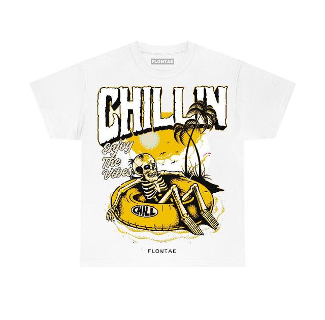 Vivid Sulfur 4s Flontae T-Shirt Chillin Graphic Product Image