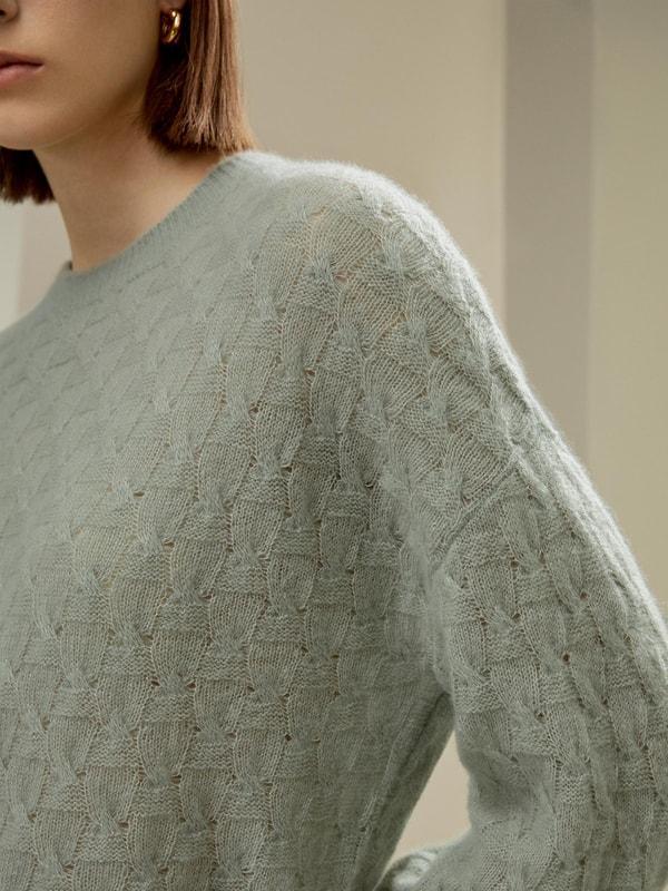 Silk-cashmere Blend Sweater Product Image