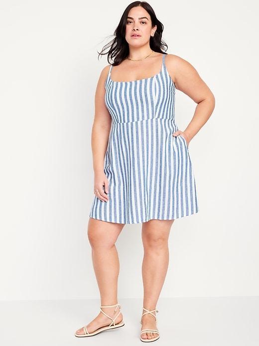 Fit & Flare Cami Mini Dress Product Image