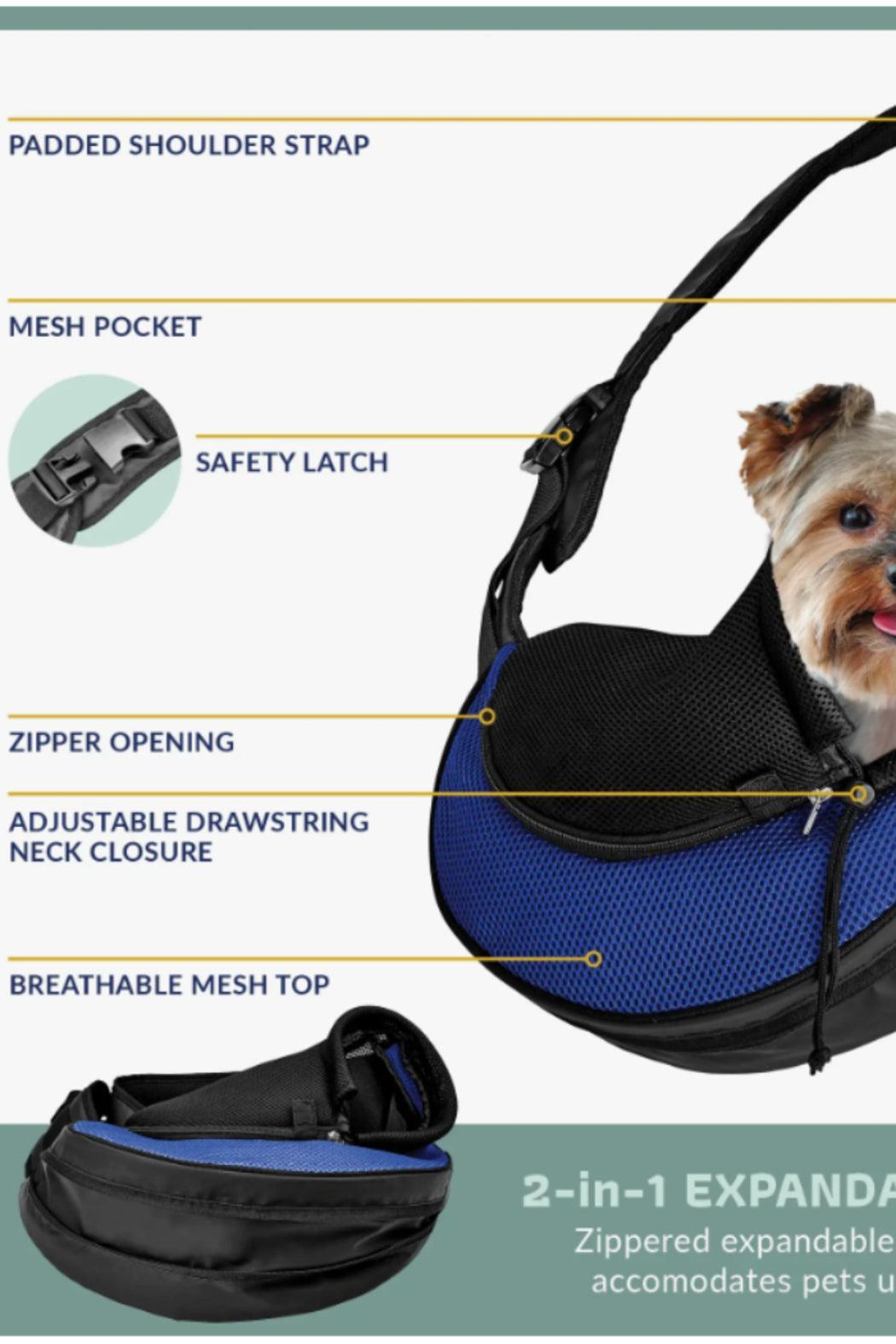 Expandable Sling Bag Pet Carrier Female Product Image