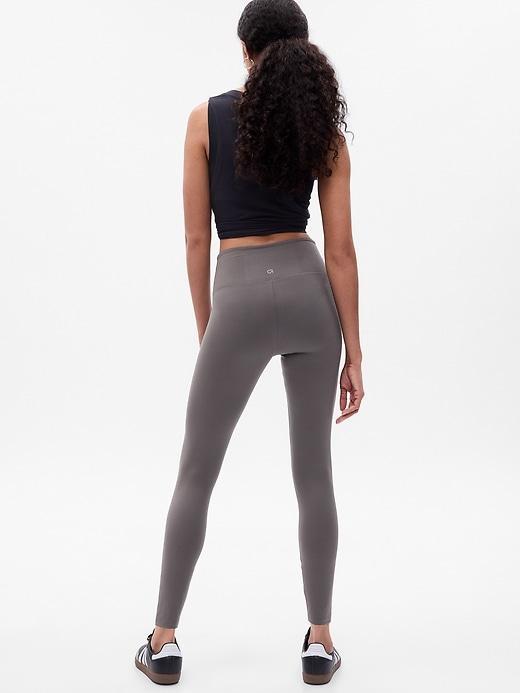 GapFit Brushed Tech Jersey Leggings Product Image