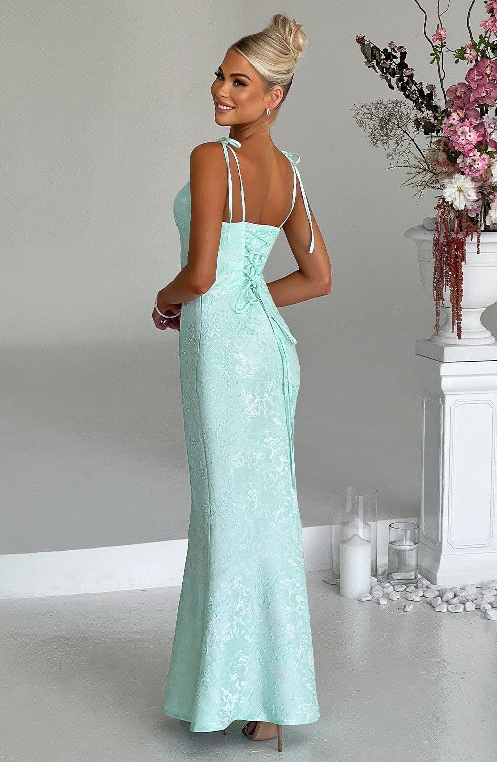 Whitney Maxi Dress - Mint Product Image