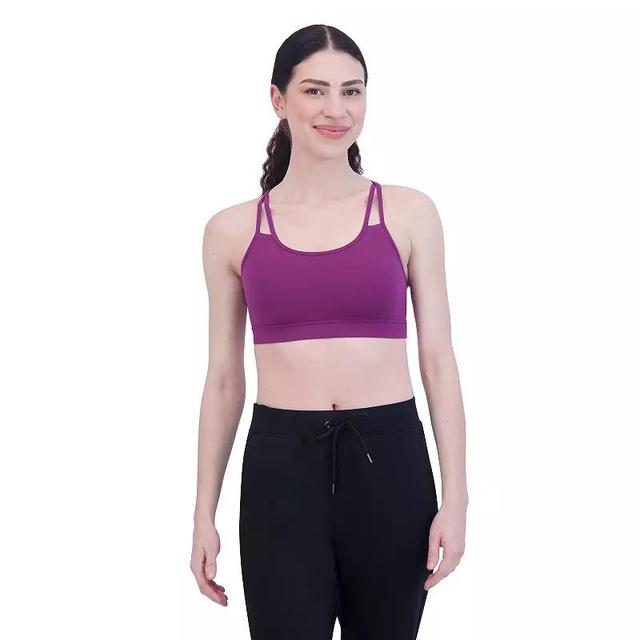 Gaiam Shine Wire-Free Medium Impact Yoga Sports Bra, Womens Product Image