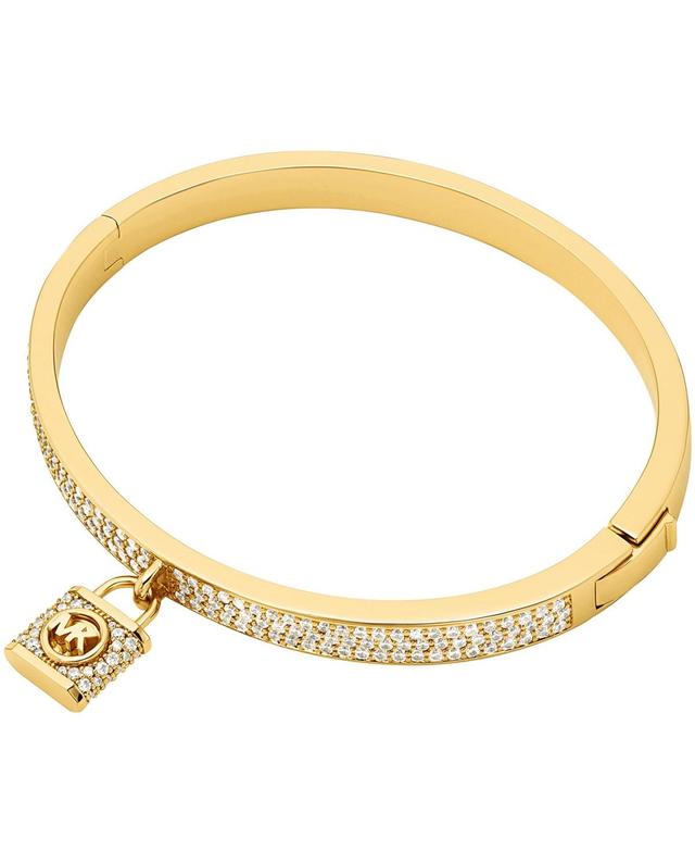 Michael Kors Pave Lock Charm Bangle Product Image