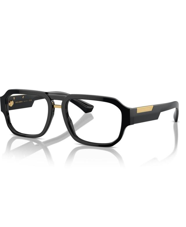 Dolce&Gabbana Mens Eyeglasses, DG3389 - Black Product Image