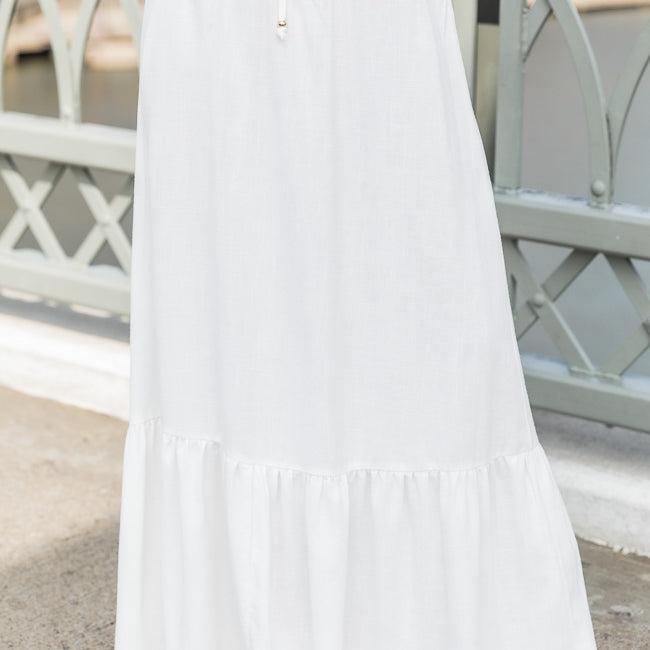 Inner Poise Ivory Maxi Skirt FINAL SALE product image