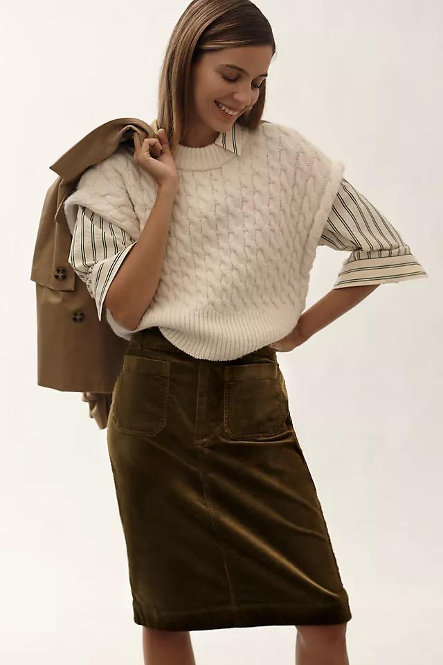 The Colette Corduroy Skirt by Maeve Product Image