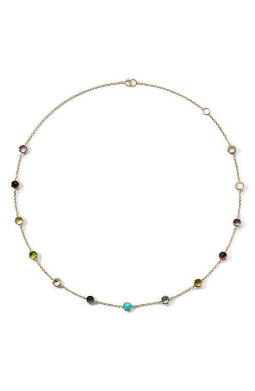 Ippolita Multicolored Gemstone Station Necklace Product Image