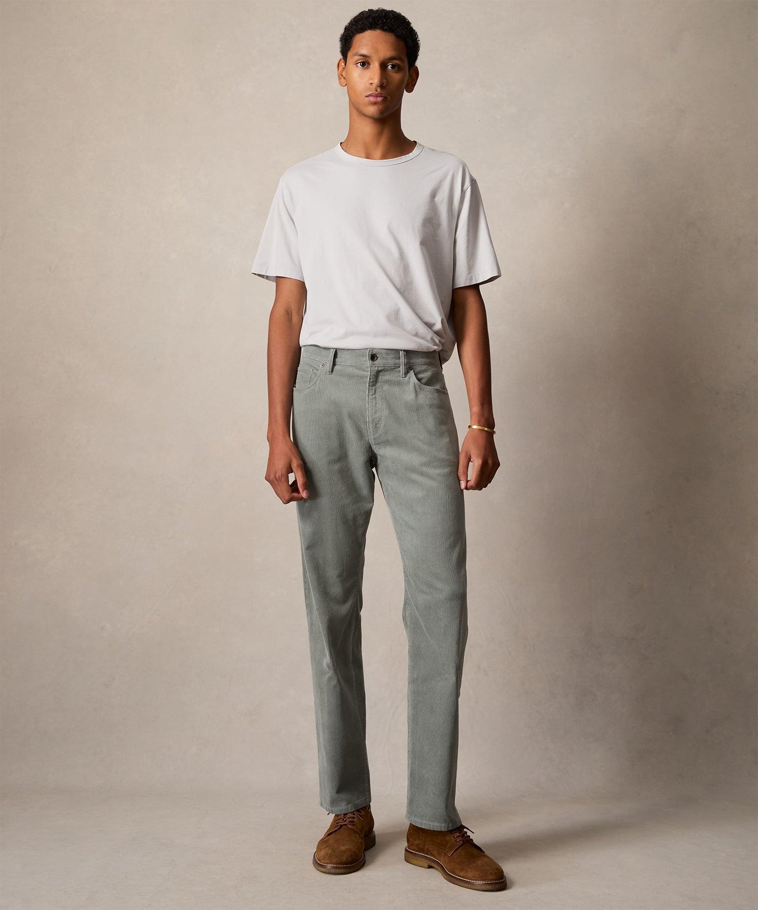 Vintage Straight Fit 5-Pocket Corduroy Pant Product Image