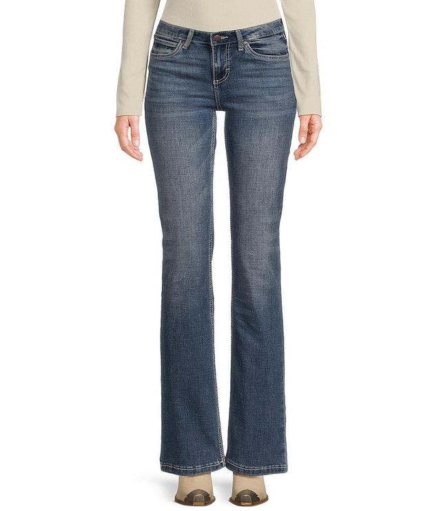 Wrangler® Mae Mid Rise Bootcut Stretch Jeans Product Image