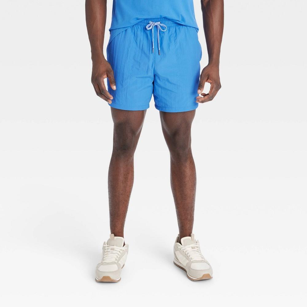 Mens Volley Shorts 6 - All In Motion Element Blue XL Product Image