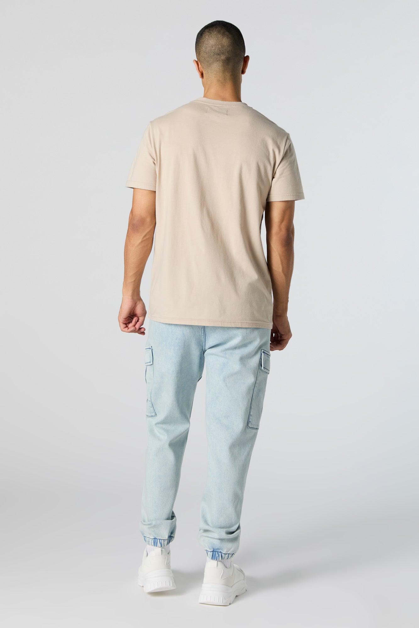 Denim Cargo Jogger Male Product Image