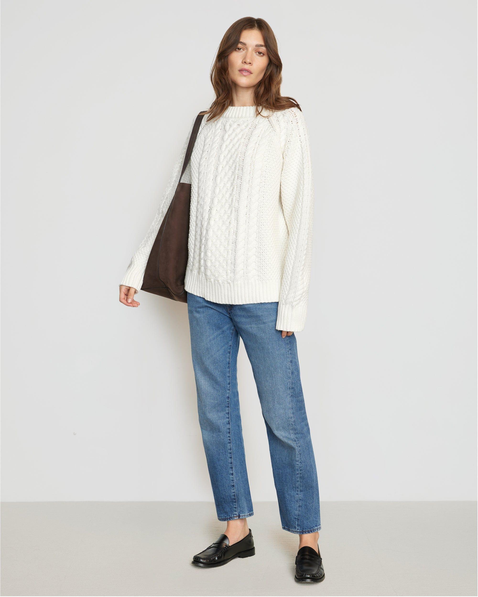 Brady Chunky Cable Knit Sweater Product Image