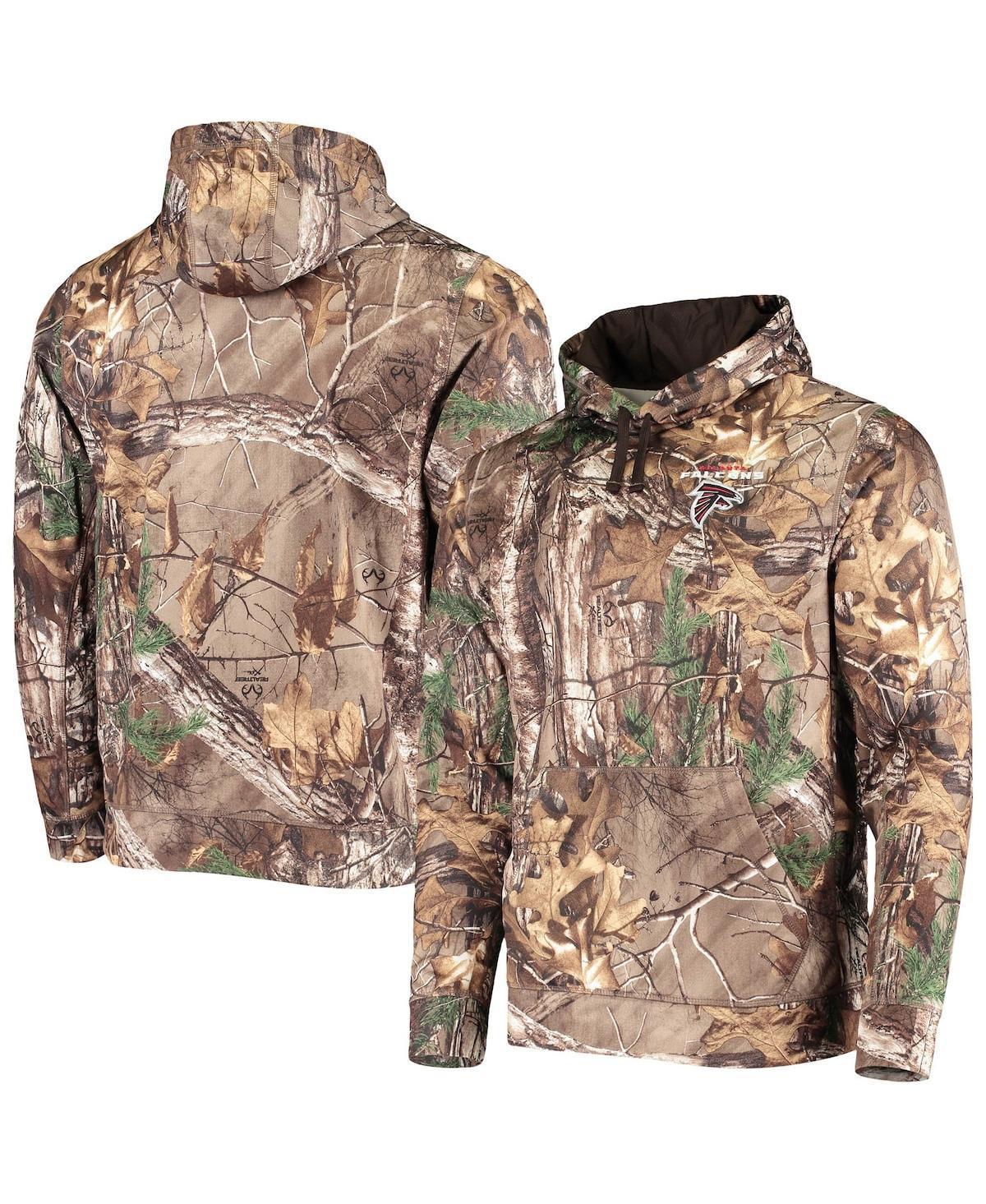 Mens Dunbrooke Realtree Camo Atlanta Falcons Circle Champion Tech Fleece Pullover Hoodie Product Image