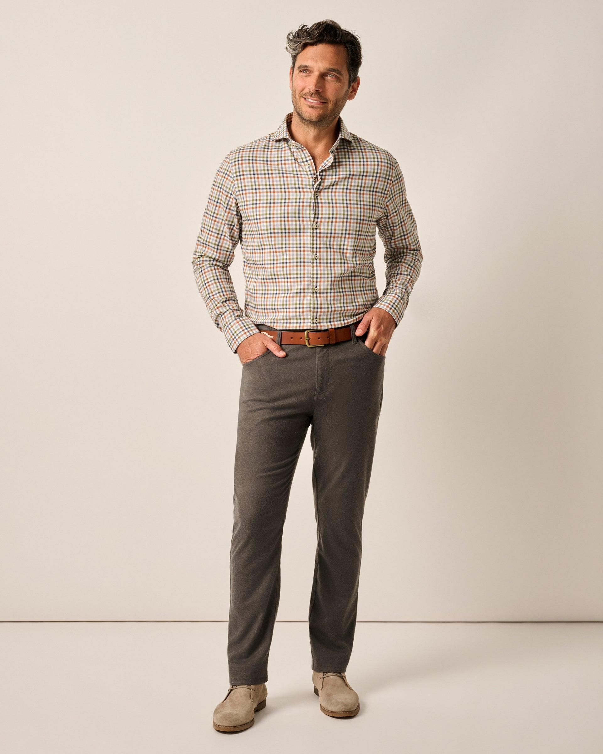 johnnie-O London Brushed Twill Flannel Pant Product Image