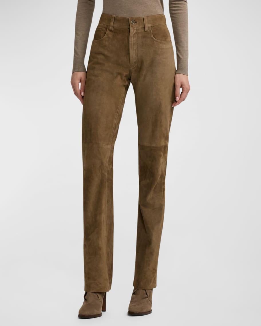 Scottie Lamb-Suede Pants Product Image