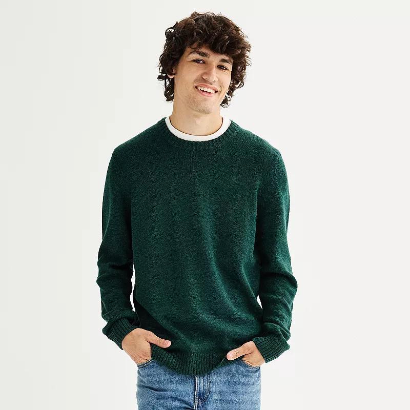 Mens Sonoma Goods For Life Heavyweight Crewneck Sweater Product Image