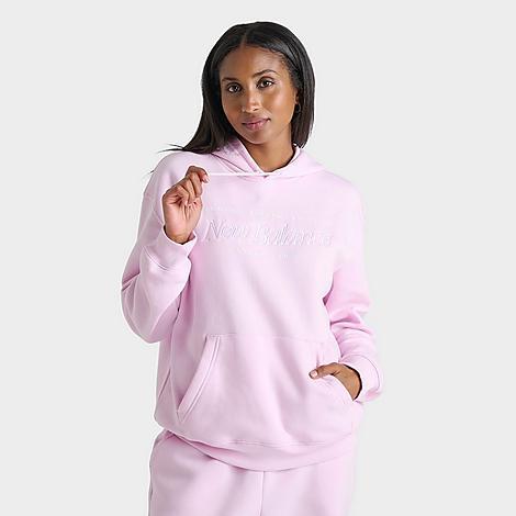 New Balance Womens Logo Hoodie Product Image