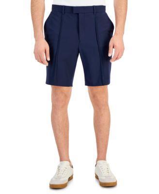 Alfani Mens Alfatech Regular-Fit Pintucked 10 Suit Shorts, Created for Macys Product Image