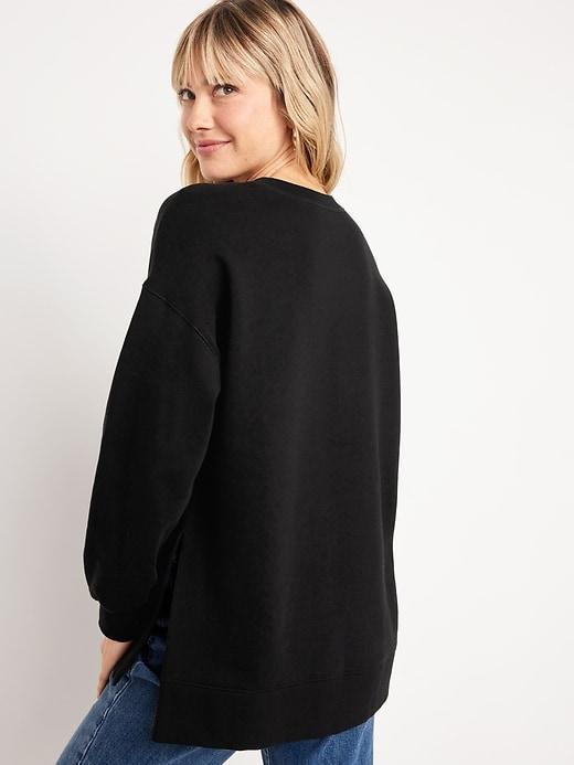 SoComfy Relaxed Tunic Sweatshirt Product Image