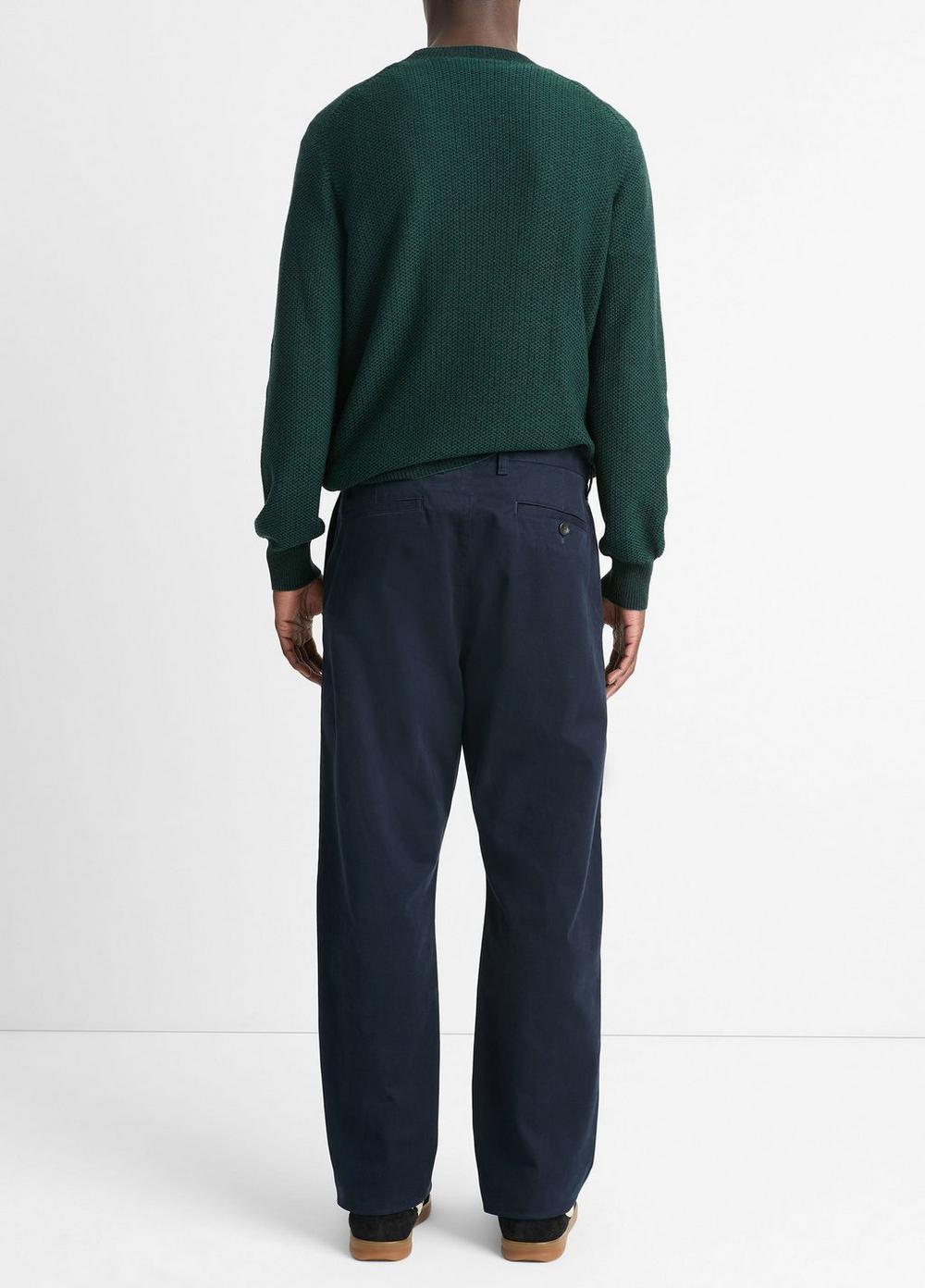 Louie Straight Peached Stretch-Cotton Pant Product Image