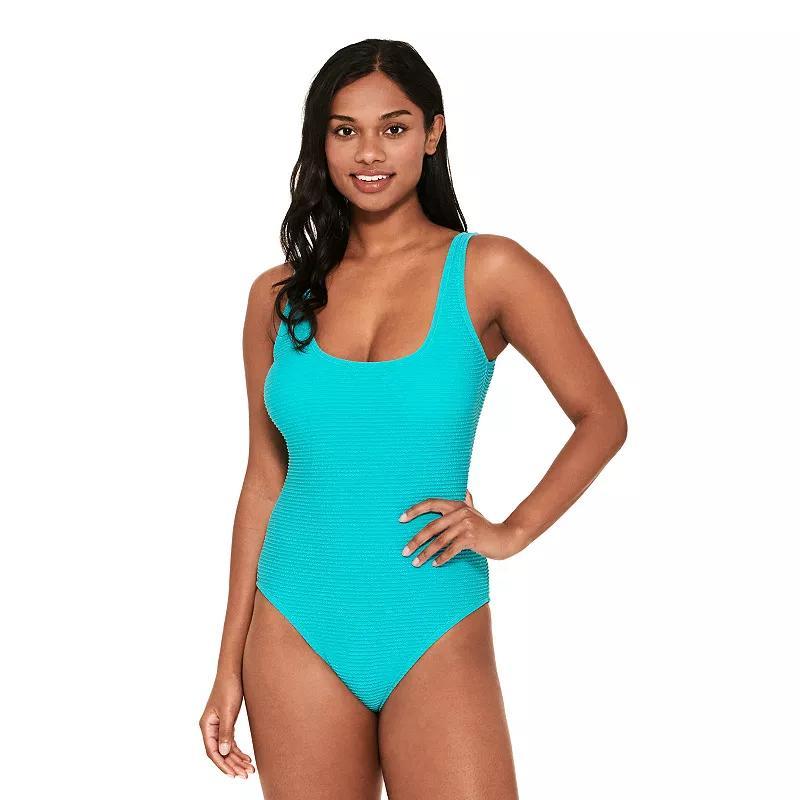 Womens Freshwater Scoop Back One Piece Swimsuit Product Image