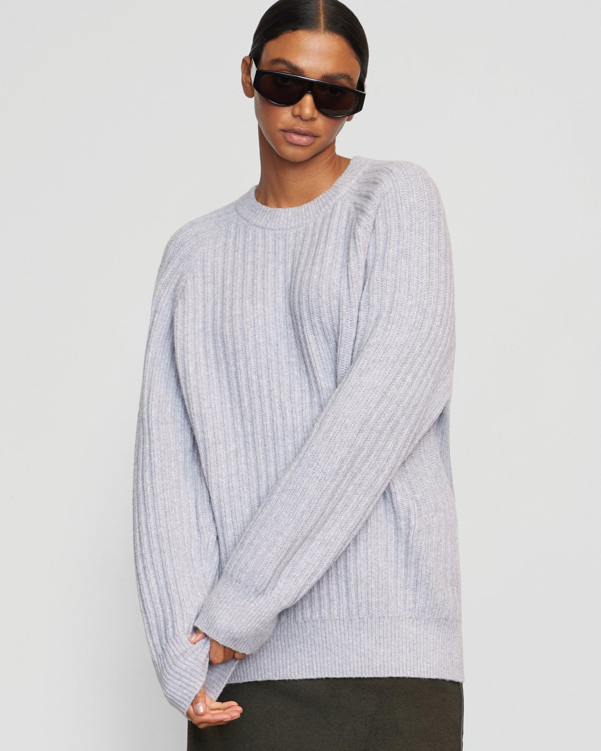 Roylene Ribbed Boyfriend Sweater Product Image