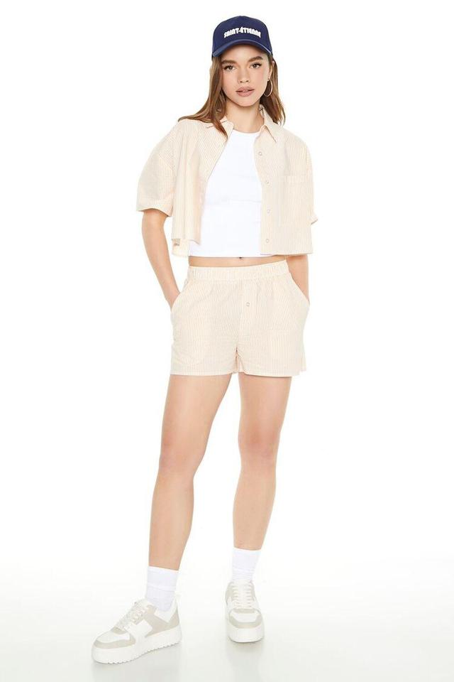 Striped Pull-On Shorts | Forever 21 Product Image