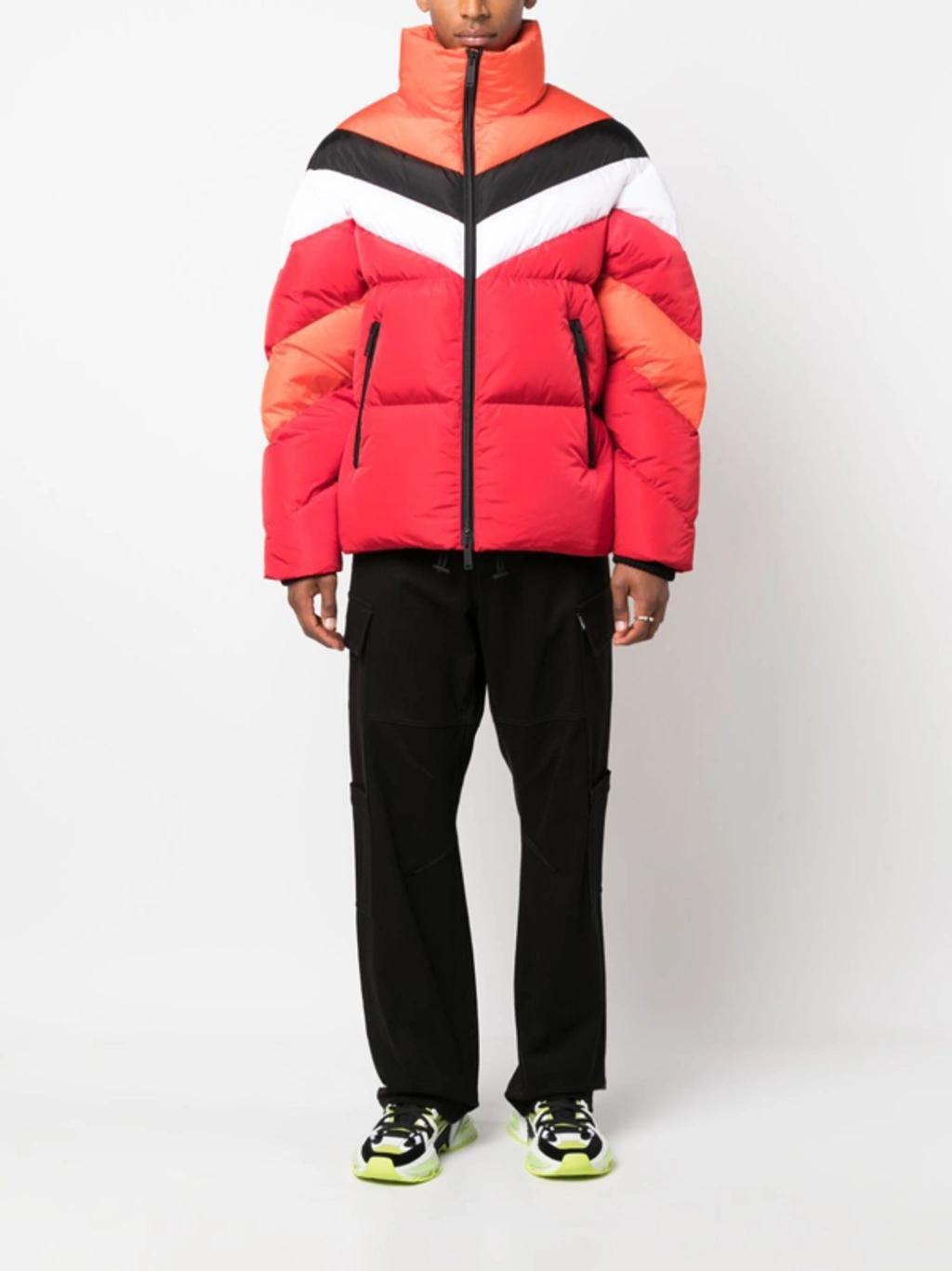 DSQUARED2 Feather-down Padded Jacket In Red Product Image